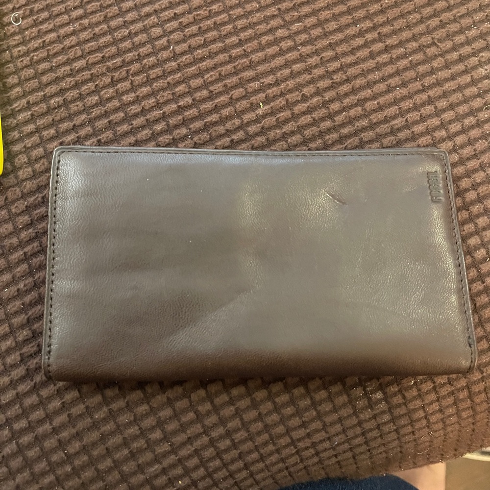 Fossil Brown Leather Wallet